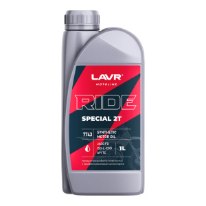 Масло моторное LAVR RIDE SPECIAL 2T FD (1л)