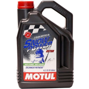 Масло моторное Motul SnowPower 2T FL Technosynt  4 L
