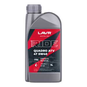 Масло моторное LAVR RIDE UNIVERSAL 4T 10W50 SM (4л)