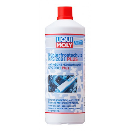 Антифриз-концентрат LiquiMoly Kuhlerfrostschutz KFS 2001 Plus G12 (1л.) Антифриз-концентрат LiquiMoly Kuhlerfrostschutz KFS 2001 Plus G12 (1л.)