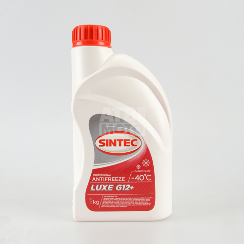 Антифриз Sintec LUXE G12+ готовый -40C красный 1л Антифриз Sintec LUXE G12+ готовый -40C красный 1л