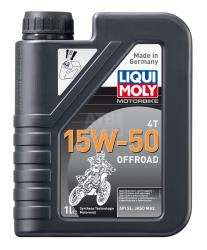 Масло моторное LiquiMoly 4T 15W-50 1л OffRoad полусинтетика Масло моторное LiquiMoly 4T 15W-50 1л OffRoad полусинтетика