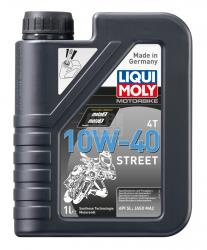 Масло моторное LiquiMoly 4T 10W-40 1л Street полусинтетическое Масло моторное LiquiMoly 4T 10W-40 1л Street полусинтетическое