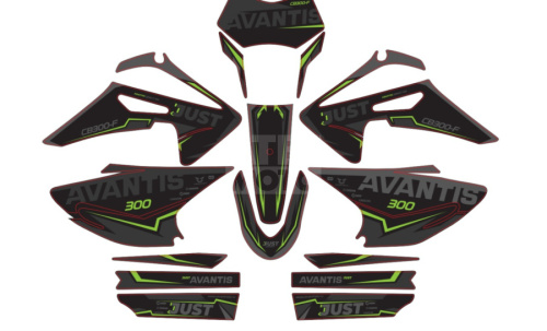 Набор наклеек Avantis Just Набор наклеек Avantis Just