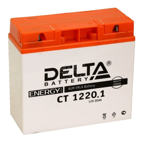 АКБ 12V20Ah (181х77х167) ( необслуж.) Delta АКБ 12V20Ah (181х77х167) ( необслуж.) Delta