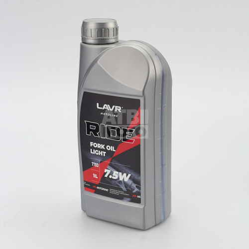 Масло вилочное LAVR RIDE Fork oil 7,5W (1л) Масло вилочное LAVR RIDE Fork oil 7,5W (1л)