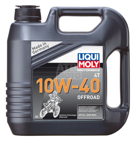Масло моторное LiquiMoly 4T 10W-40 (4л) OffRoad полусинтетика Масло моторное LiquiMoly 4T 10W-40 (4л) OffRoad полусинтетика