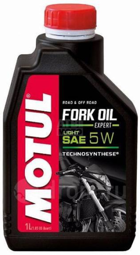 Масло вилочное Motul Fork Oil Expert Light 5W (1л) Масло вилочное Motul Fork Oil Expert Light 5W (1л)