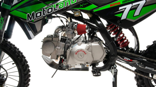 Питбайк Motoland JX125 E зеленый Питбайк Motoland JX125 E зеленый